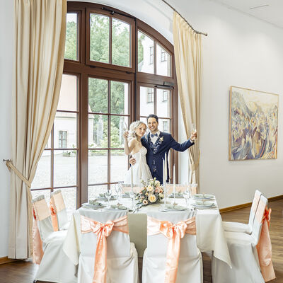 Hochzeitsfeier auf Schloss Burgk