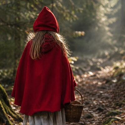 Rotk&auml;ppchen im Wald